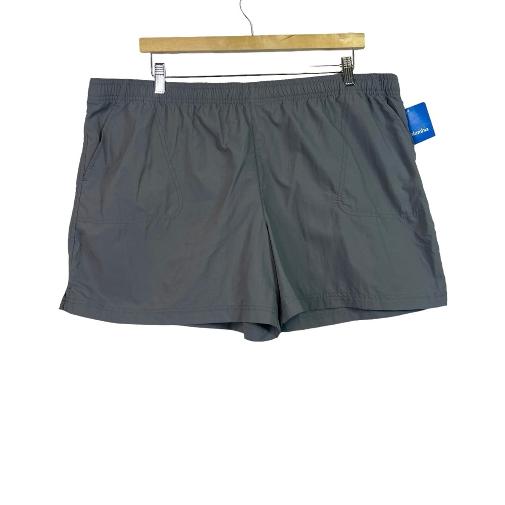 Columbia Women’s Sandy River Grey Shorts Outdoor Hiking Size XXL NWT